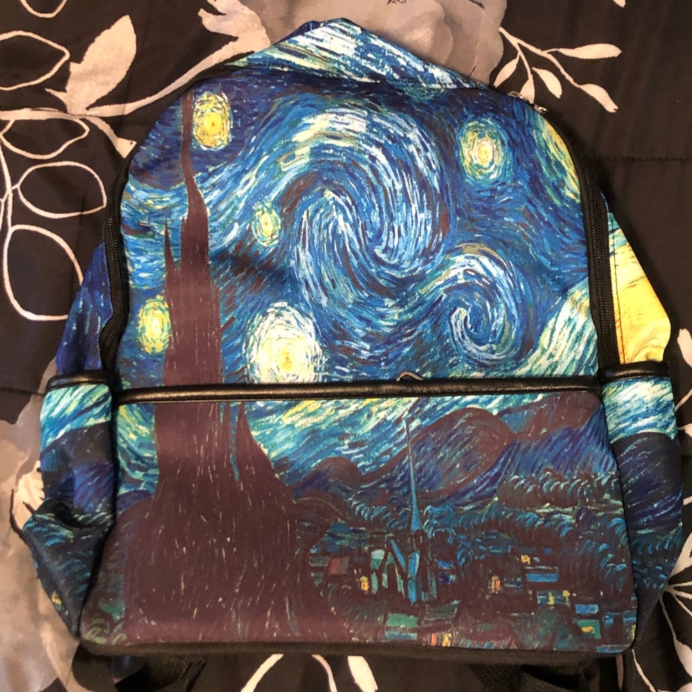 Starry night backpack